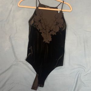 Express Velvet Bodysuit